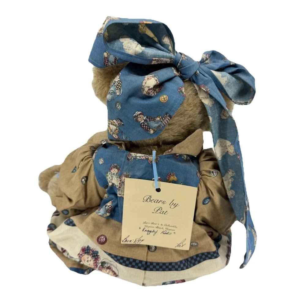 Bears by Pat Handmade‎ Folk Art Teddy Bear 19